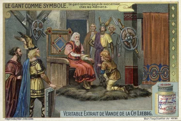 The glove as a token of succession among the Alemanni